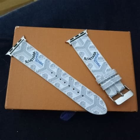 white goyard apple watch band|designer brand Apple Watch bands.